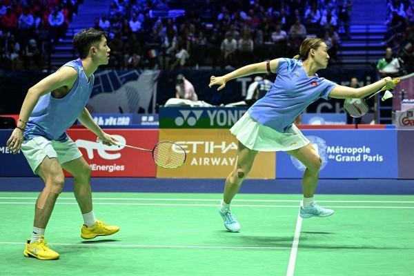 邓谢配法国公开赛反胜闯8强