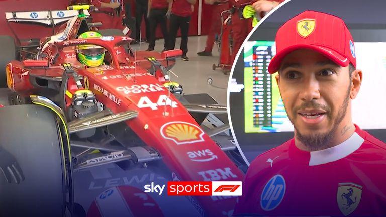 在约翰·埃尔坎发表讲话后，刘易斯·汉密尔顿和查尔斯·勒克莱尔在决赛前发出法拉利集会口号