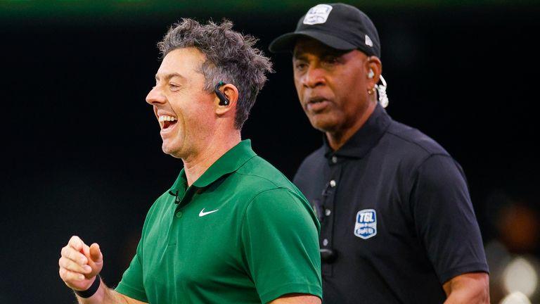 TGL 高尔夫：罗里·麦克罗伊 (Rory McIlroy) 的波士顿公共高尔夫 (Boston Common Golf) 击败贾斯汀·罗斯 (Justin Rose) 的洛杉矶 (Los Angeles) 赢得锦标赛首场胜利