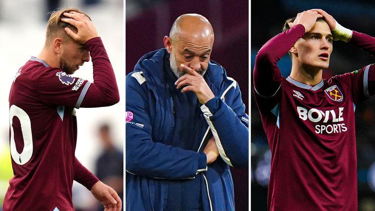 西汉姆联：狼队和诺丁汉森林队的比赛对于铁锤队能否保住英超联赛至关重要