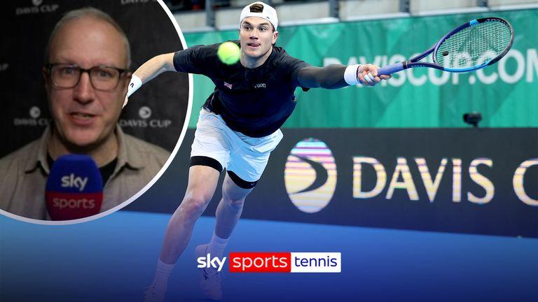 杰克·德雷珀 (Jack Draper) 伤愈复出，在戴维斯杯预选赛中直落两盘击败维克托·杜拉索维奇 (Viktor Durasovic)