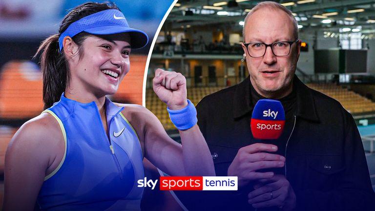 特兰西瓦尼亚公开赛：艾玛·拉杜卡努 (Emma Raducanu) 直落三盘击败玛雅·查瓦林斯卡 (Maja Chwalinska) 进入半决赛