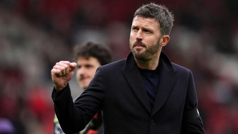 迈克尔·卡里克赞扬曼联的目标，在四连胜后，感觉良好的因素重返老特拉福德