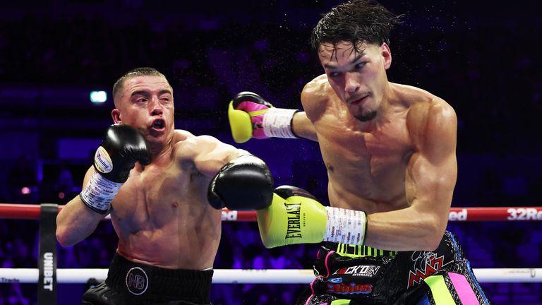 尼克·鲍尔（Nick Ball）在第12轮和最后一轮惨遭淘汰后输给布兰登·菲格罗亚（Brandon Figueroa），失去了WBA羽量级拳王头衔