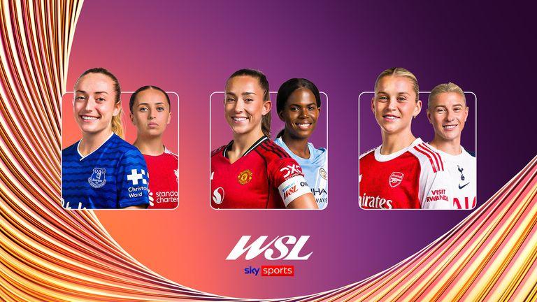 WSL 德比日盛宴，阿森纳主场迎战热刺，曼城迎战曼联，利物浦迎战埃弗顿，而切尔西则需要大力推动