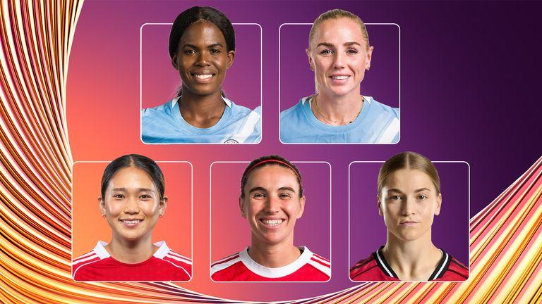 2025/26 年女子超级联赛最佳球员：Bunny Shaw、Alex Greenwood、Fuka Nagano、Mariona Caldentey、Jess Park 等