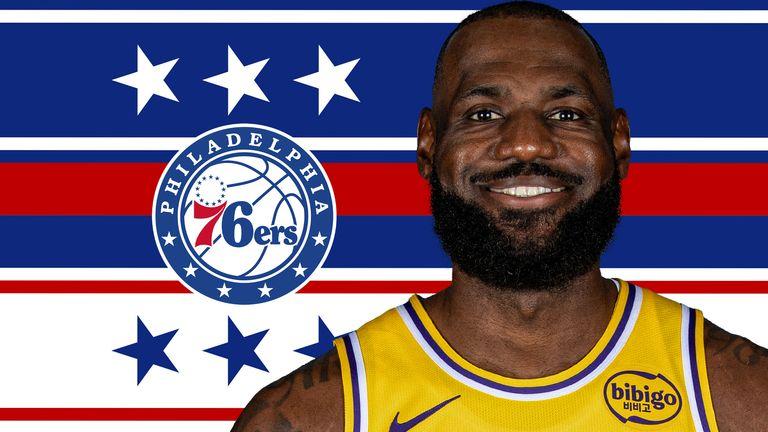 勒布朗·詹姆斯：为什么费城 76 人队为 NBA 传奇人物提供了发表终极 GOAT 声明的绝佳机会
