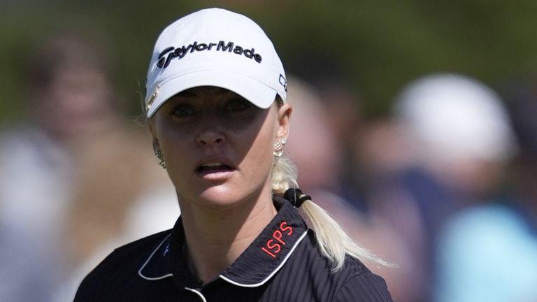 AIG 女子公开赛：查理·赫尔 (Charley Hull) 和洛蒂·沃德 (Lottie Woad) 在皇家莱瑟姆和圣安妮 (Royal Lytham & St Annes) 争夺最后一轮的胜利